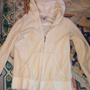 Juicy couture zip up velour jacket